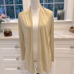Theory Waterfall Sag Harbor linen cardigan